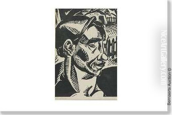 Untitled Oil Painting by Jan-Frans Cantre