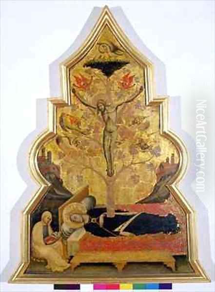 The Dream of the Virgin Oil Painting by Simone dei Crocefissi