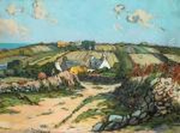 Paysage Breton Oil Painting by Jean-Charles Contel
