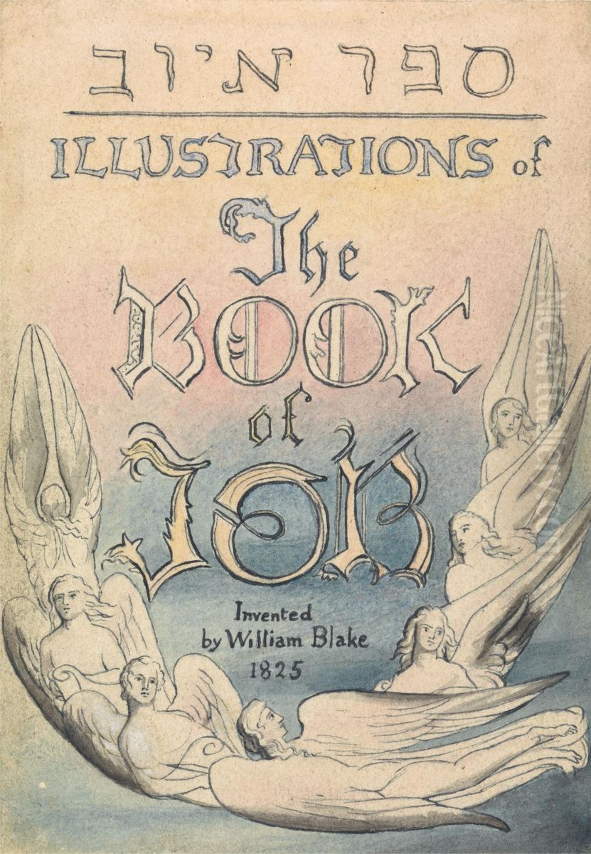 Illustrations of the Book of Job Oil Painting by John Linnell