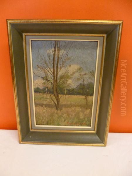 Arbres Oil Painting by Marcel Jaspar