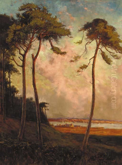 The Haven Under The Hill Oil Painting by Arthur Johnston Ryle