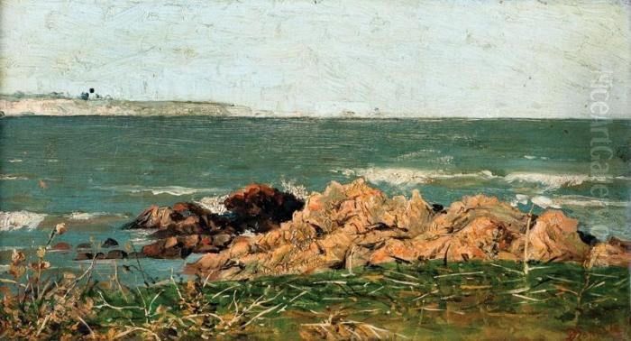 Costa Oil Painting by Domingo Laporte