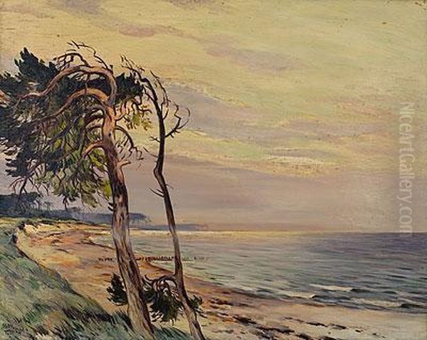 Esper Ort, Weststrand Oil Painting by Egon Tschirch