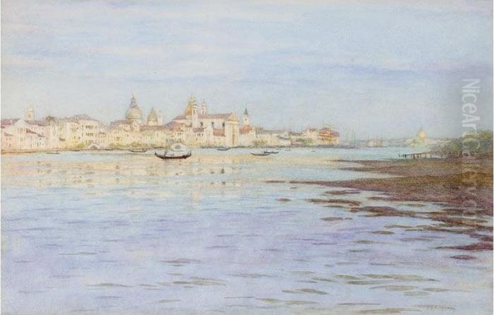 Venice Oil Painting by Helen Mary Elizabeth Allingham