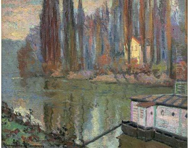 Moret-sur-loing Oil Painting by Alexander Altmann