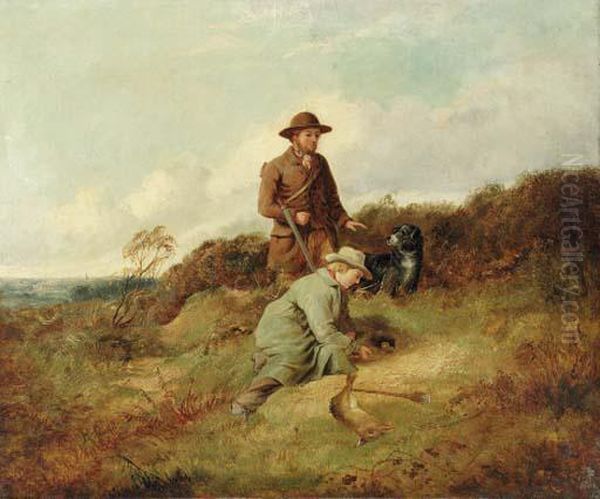 The Sportsman's Pupil
Oil On Canvas Oil Painting by Richard Ansdell