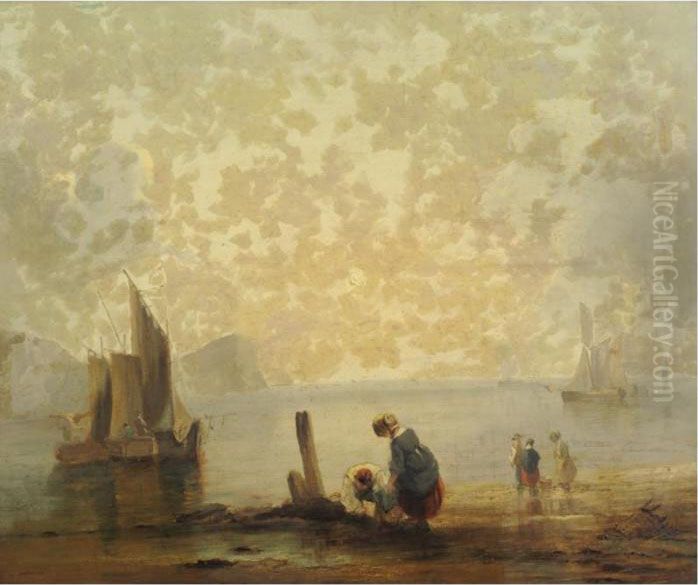 Property Of The Toledo Museum Of Art, Sold To Benefit The Acquisitions Fund
 

 
 
 

 
 Coastal Scene Oil Painting by Richard Parkes Bonington