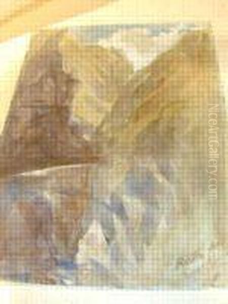 Brabazon Routedes Eaux Oil Painting by Hercules Brabazon Brabazon