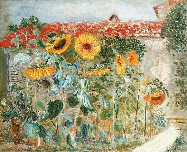 Borisella, Cagnes-sur-mer Oil Painting by Boris Dmitrievich Grigoriev