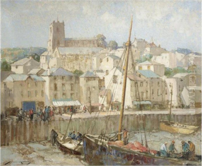 Untitled Oil Painting by William Lee Hankey