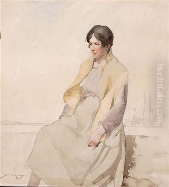 Pauline Oil Painting by William Lee Hankey