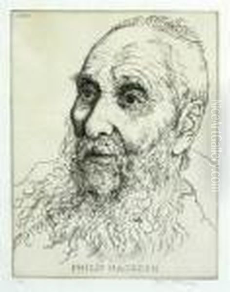 La Vielle Oil Painting by William Lee Hankey