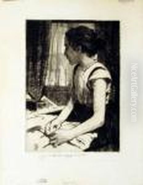 Youth No. 2 Oil Painting by William Lee Hankey