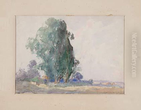 paysage Oil Painting by William Lee Hankey