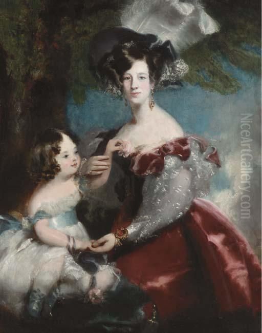 Portrait Of Lady Oil Painting by Sir Thomas Lawrence
