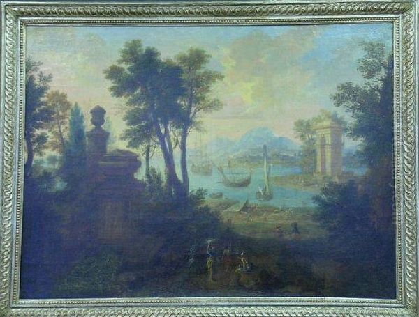 Classical Landscape Oil Painting by Claude Lorrain (Claude Gellee)