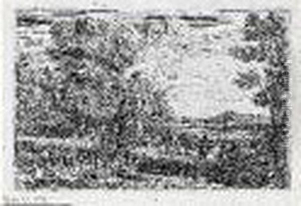 Le Pont De Bois. 1638-1641. Oil Painting by Claude Lorrain (Claude Gellee)