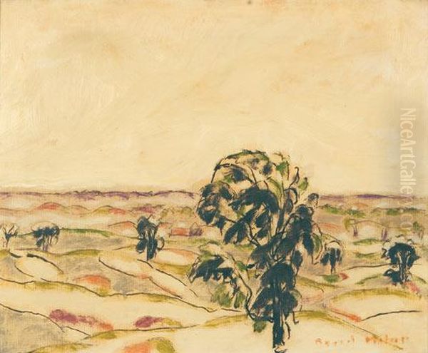 Elm Tree Oil Painting by David Brown Milne