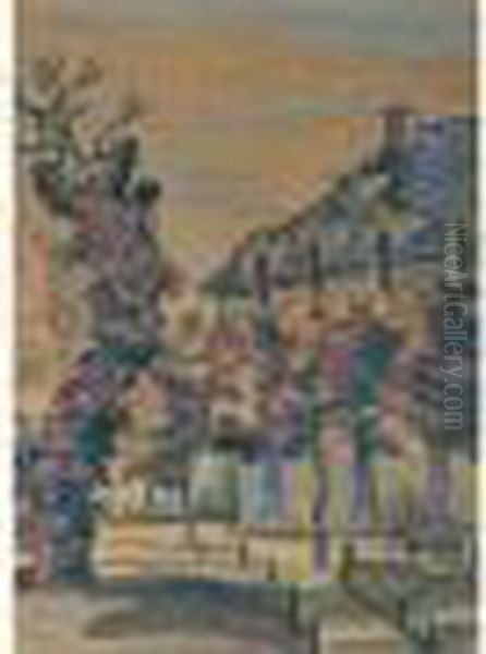 (jan Miroslaw Peszke Dit) Oil Painting by Jean Misceslas Peske