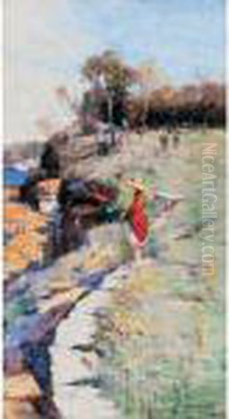 'sunlight Sweet', Coogee Oil Painting by Arthur Streeton