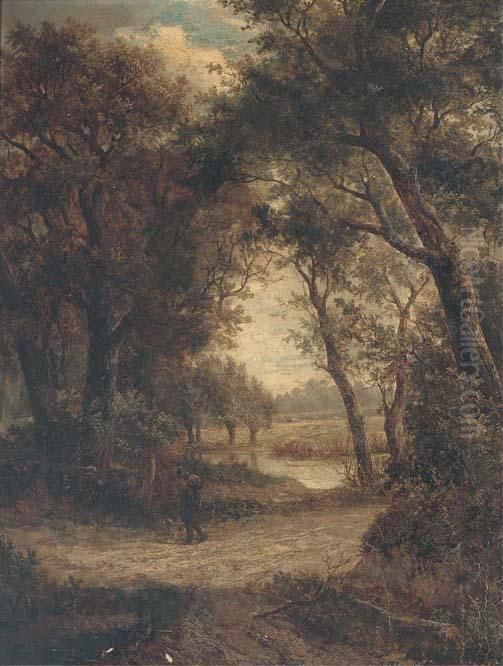 Returning Home Oil Painting by Joseph Thors