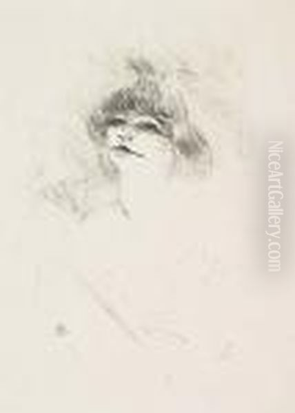 Untitled Oil Painting by Henri De Toulouse-Lautrec