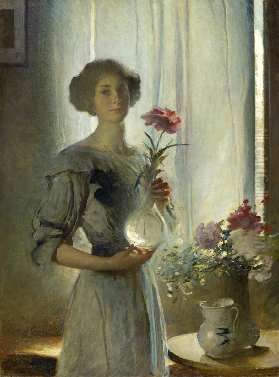 June Oil Painting by John White Alexander