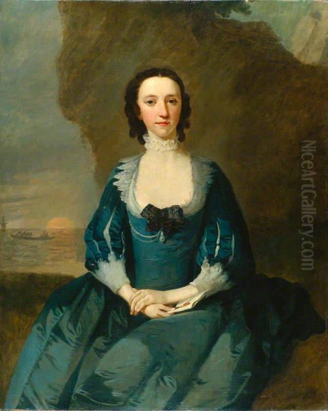 Flora Macdonald Oil Painting by Richard Wilson