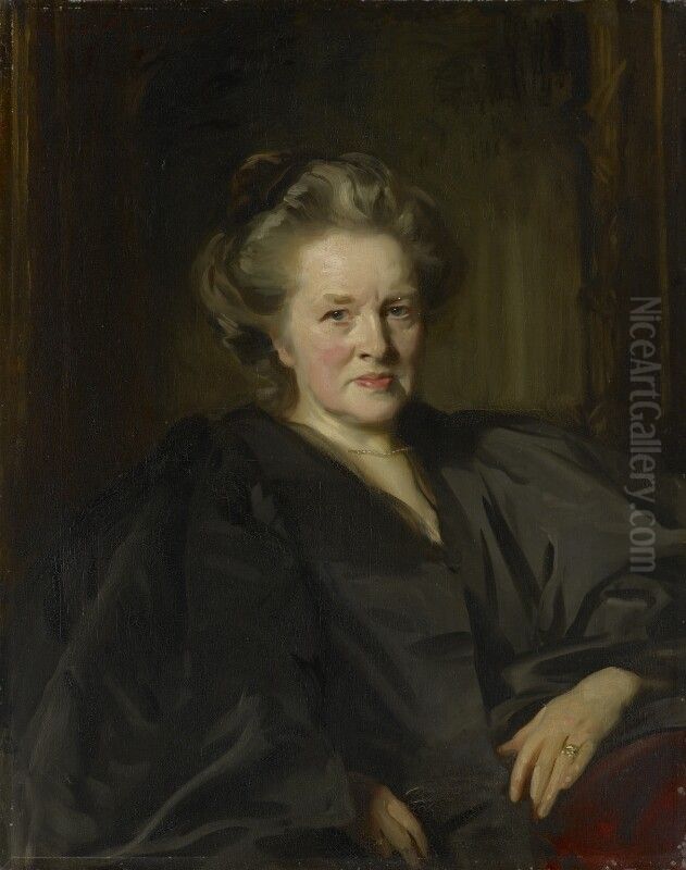 Elizabeth Garrett Anderson Oil Painting by John Singer Sargent