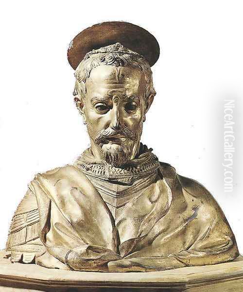 Rear view Front Oil Painting by Donatello (Donato di Niccolo)