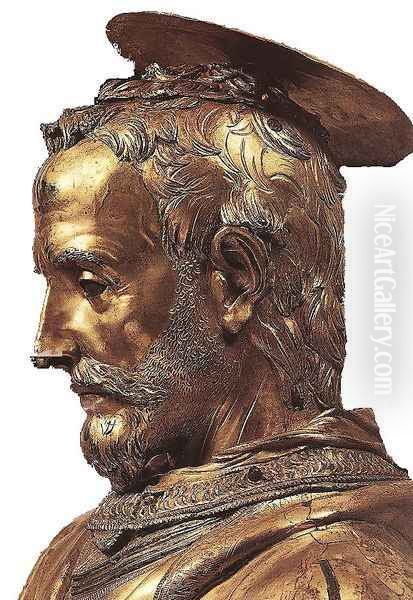 Side View Oil Painting by Donatello (Donato di Niccolo)