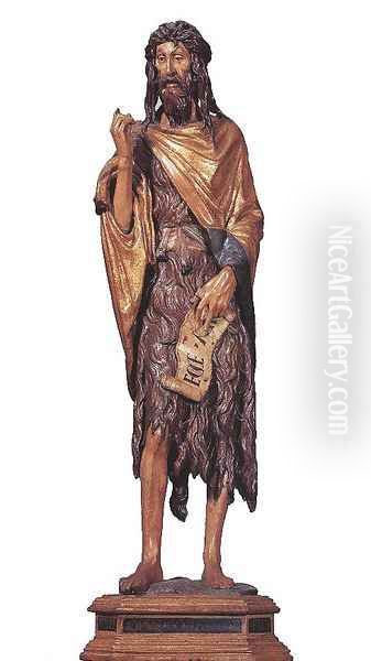 St John the Baptist 2 Oil Painting by Donatello (Donato di Niccolo)