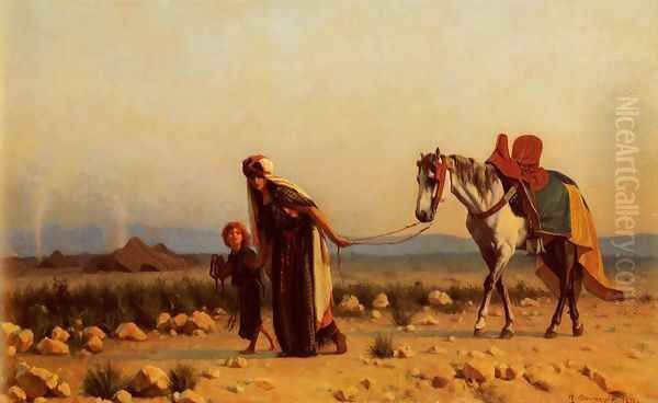 The Return Oil Painting by Gustave Clarence Rodolphe Boulanger