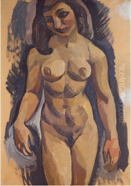 Nude Oil Painting by Roger de La Fresnaye