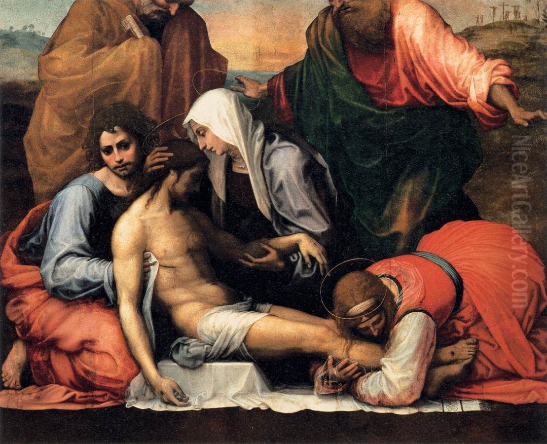 Lamentation Oil Painting by Fra Bartolomeo