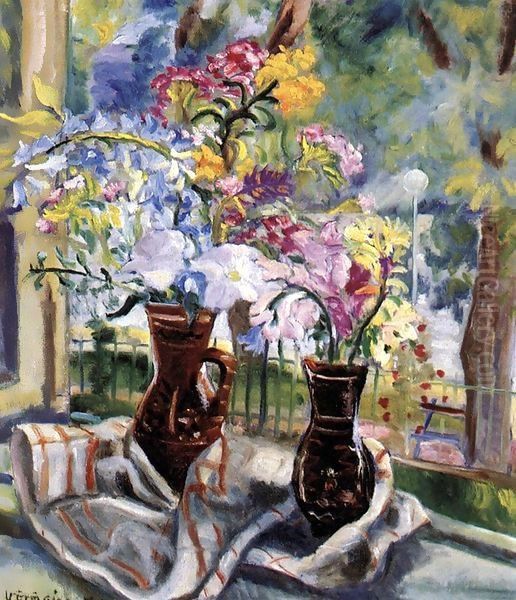 Still-life Oil Painting by George Loftus Noyes