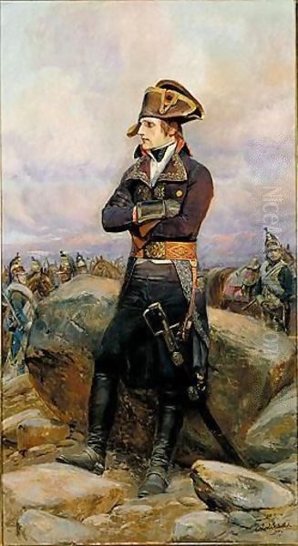 Napoleon Oil Painting by Detaille, Jean-Baptiste Edouard
