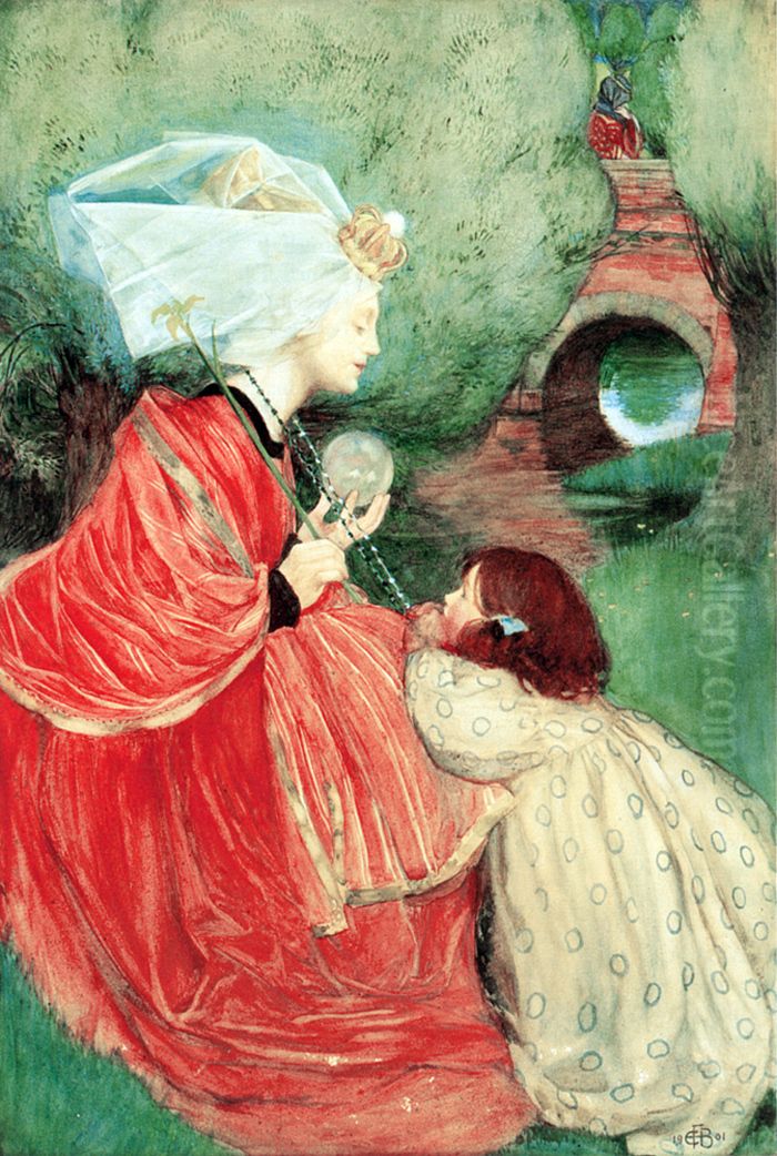 Today For Me Oil Painting by Eleanor Fortescue-Brickdale