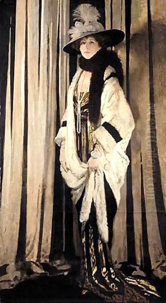Mrs St. George Oil Painting by Sir William Newenham Montague Orpen