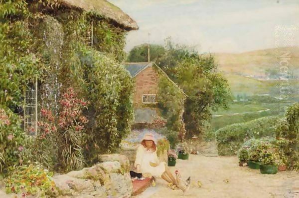 Yealscombe Oil Painting by Robert Walker Macbeth
