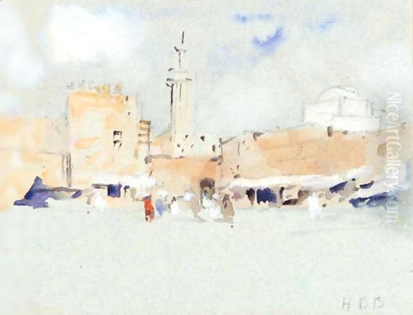 Algeria Oil Painting by Hercules Brabazon Brabazon