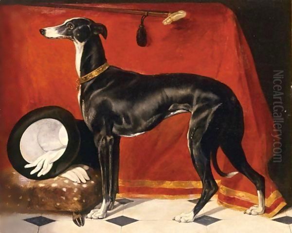 Eos Oil Painting by Sir Edwin Henry Landseer