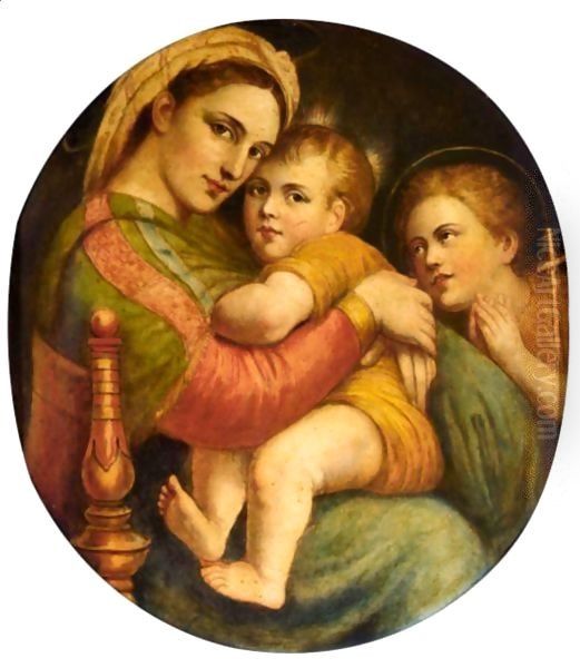 The Madonna Della Sedia Oil Painting by Raphael