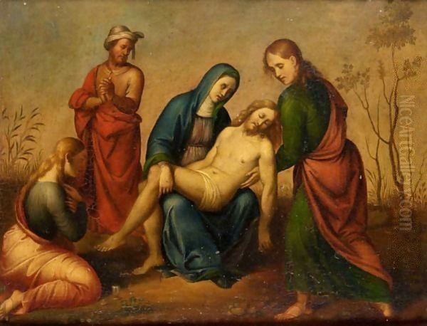 The Pieta Oil Painting by Raphael
