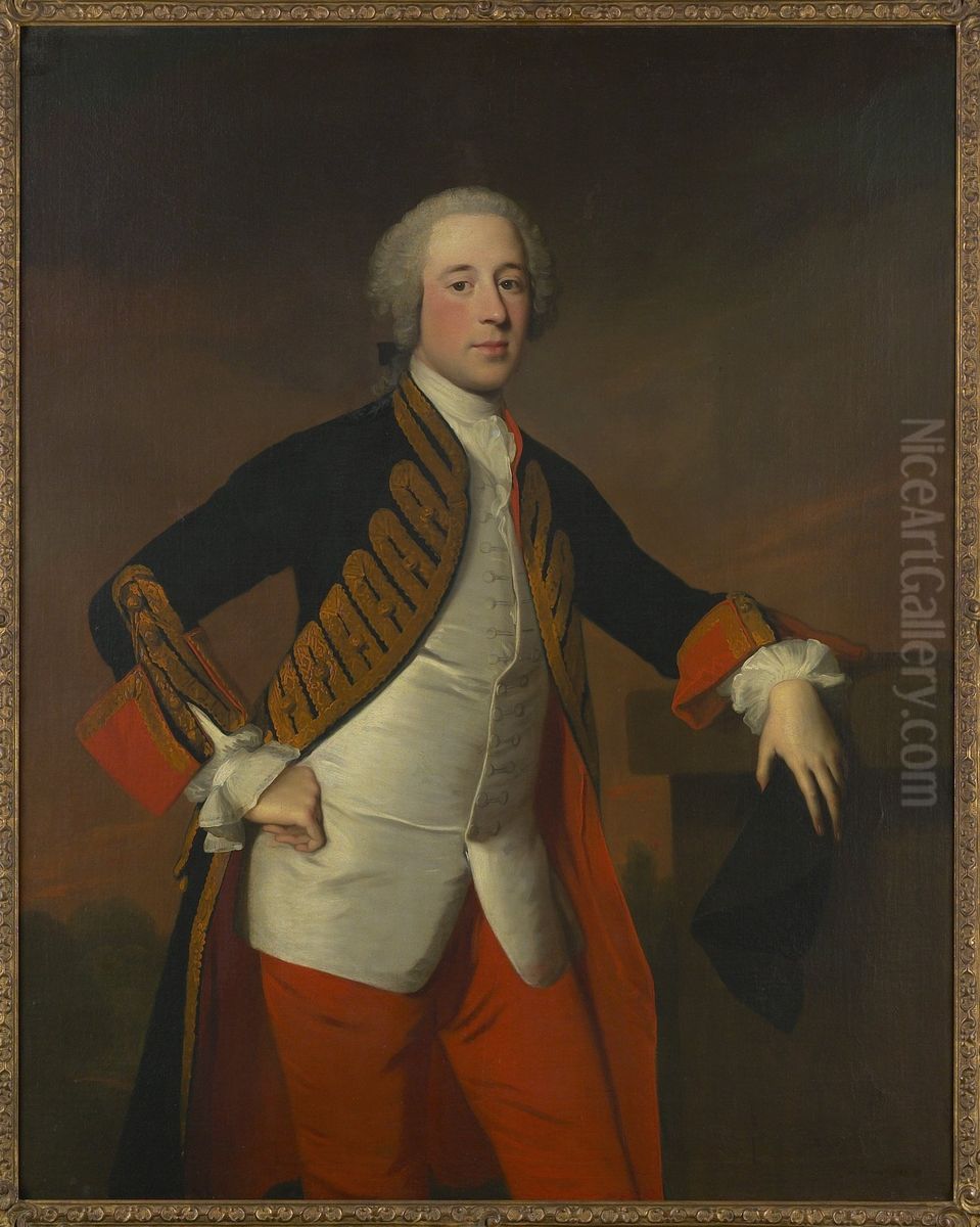 Portrait Of A Gentleman Oil Painting by Allan Ramsay