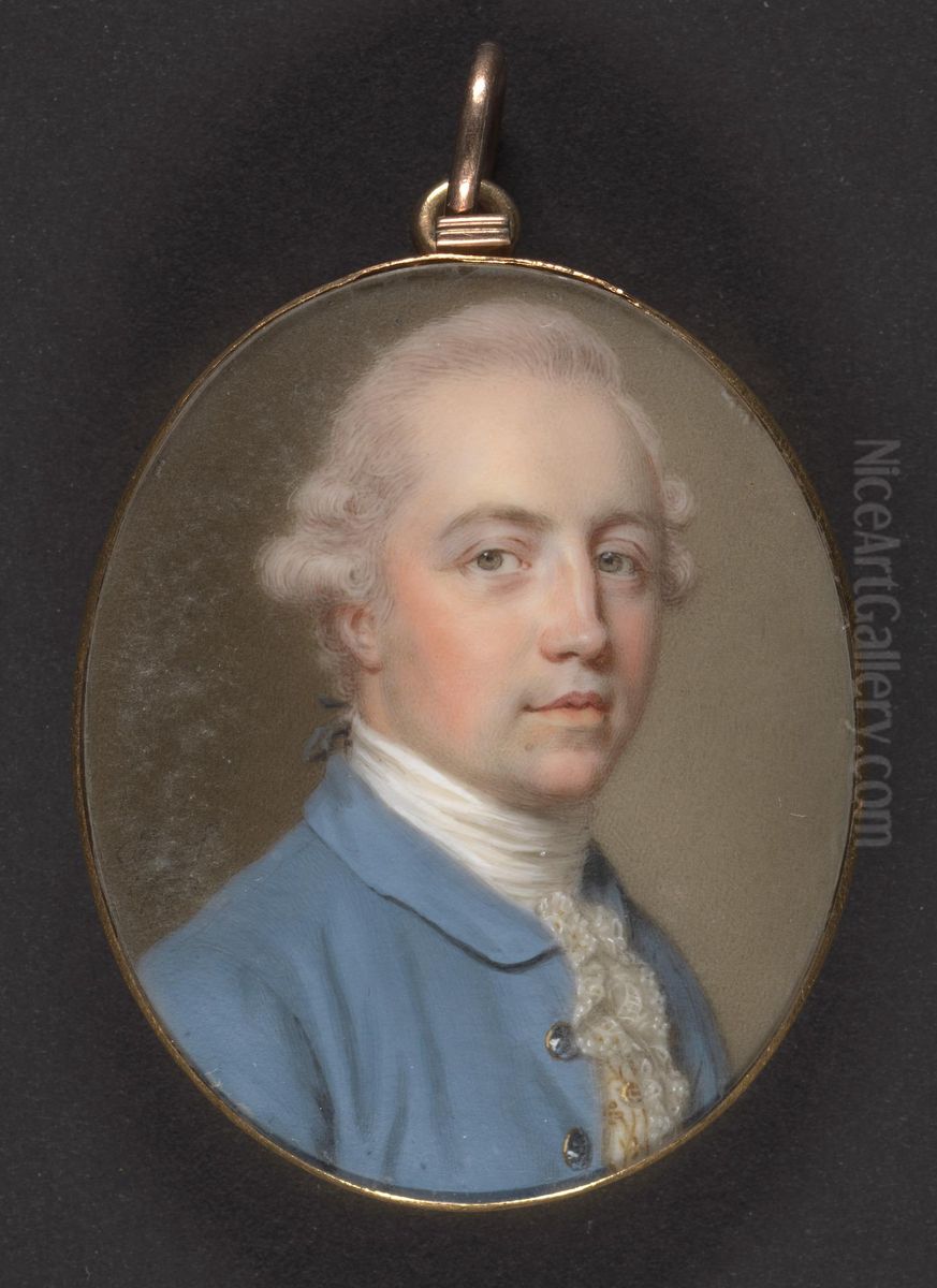 Portrait Of A Gentleman Oil Painting by John Smart