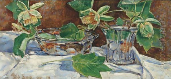 Tulip Tree Blossom Oil Painting by Childe Hassam