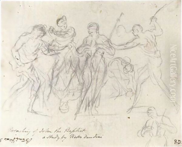 Martirio Di Un Santo Oil Painting by Pietro Dandini