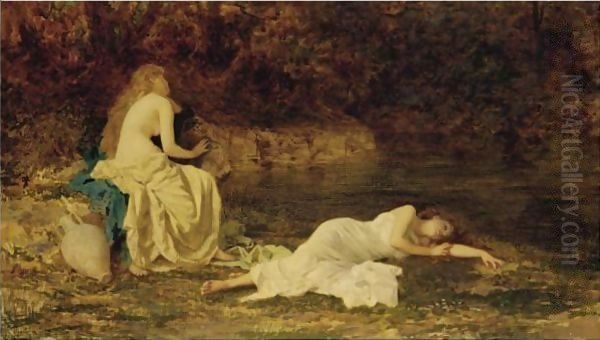 Dreaming Oil Painting by Sophie Gengembre Anderson